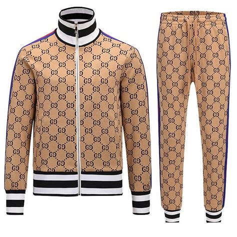 men's gucci jogging suits|men's gucci tracksuit for sale.